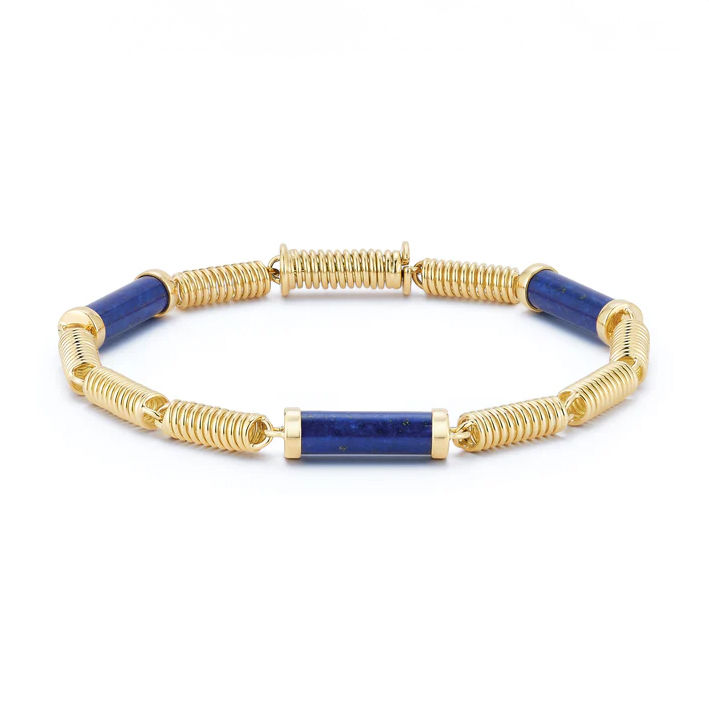 Seaman Schepps 18K Medium Verona Lapis Bracelet
